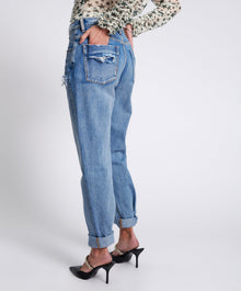 1982S High Waist Balloon Denim Jeans | Berlin Blue