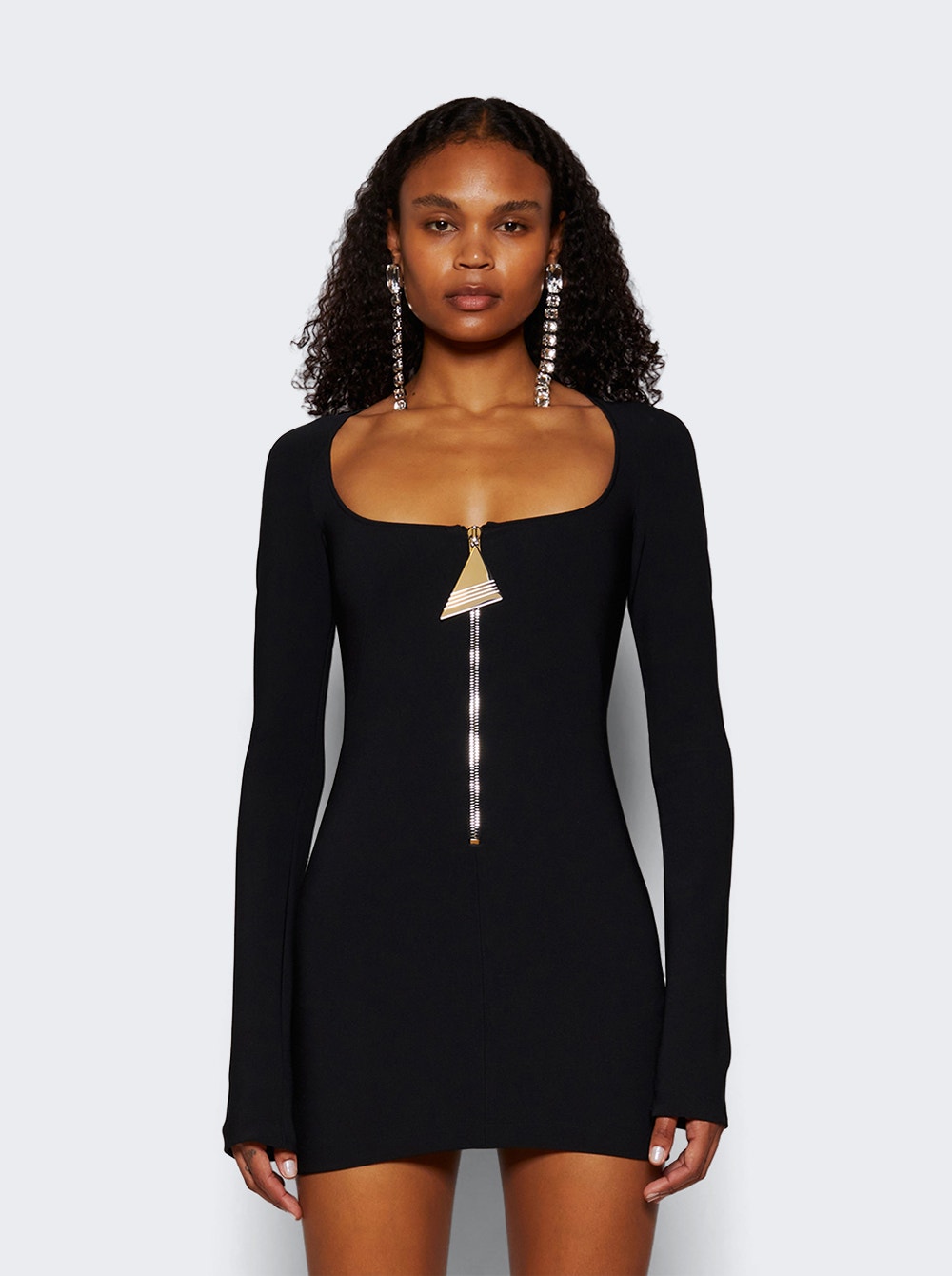 Women | The Attico | Mini Dress | Black (V2)