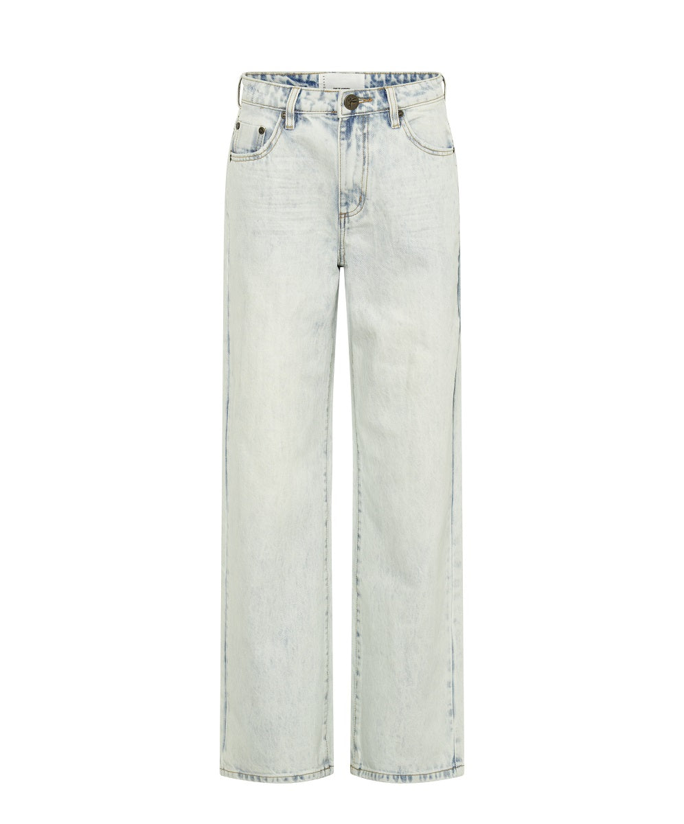 Jackson Mid Waist Wide Leg Denim Jeans | Florence