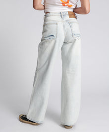 Jackson Mid Waist Wide Leg Denim Jeans | Florence