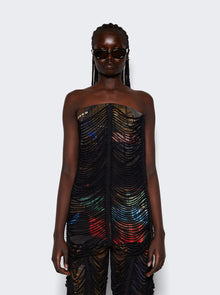 Women | Jean Paul Gaultier X Shayne Oliver | Slashing 3d Mini Dress | City Print