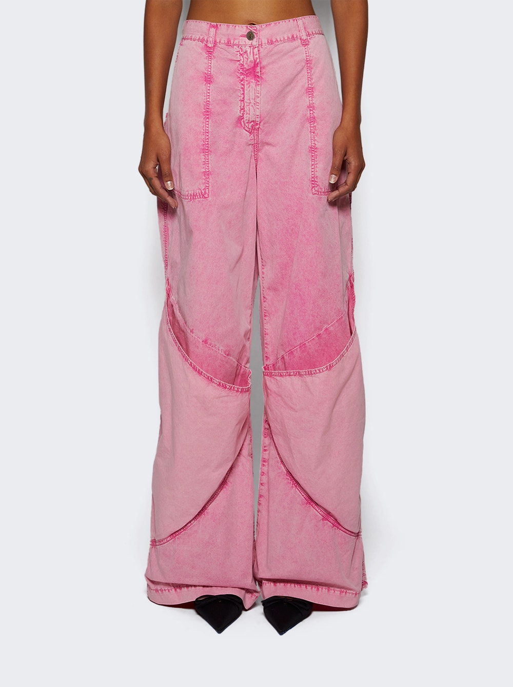 Women | The Attico | Long Jeans | Pink