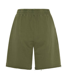 O.T.S. High Waist Kick Shorts | Khaki