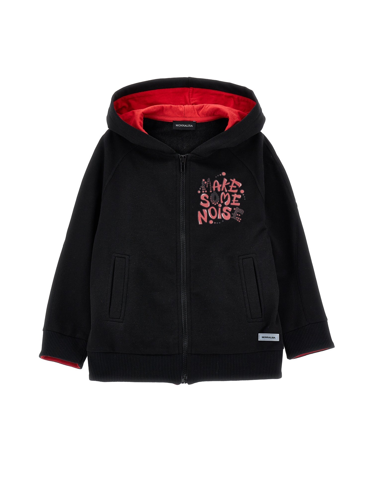 Boys | Two-Tone Hoodie | Black
