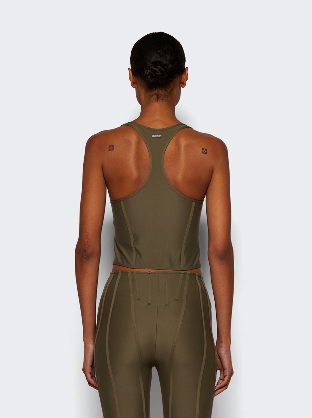 Women | Mugler | Corset Top Khaki