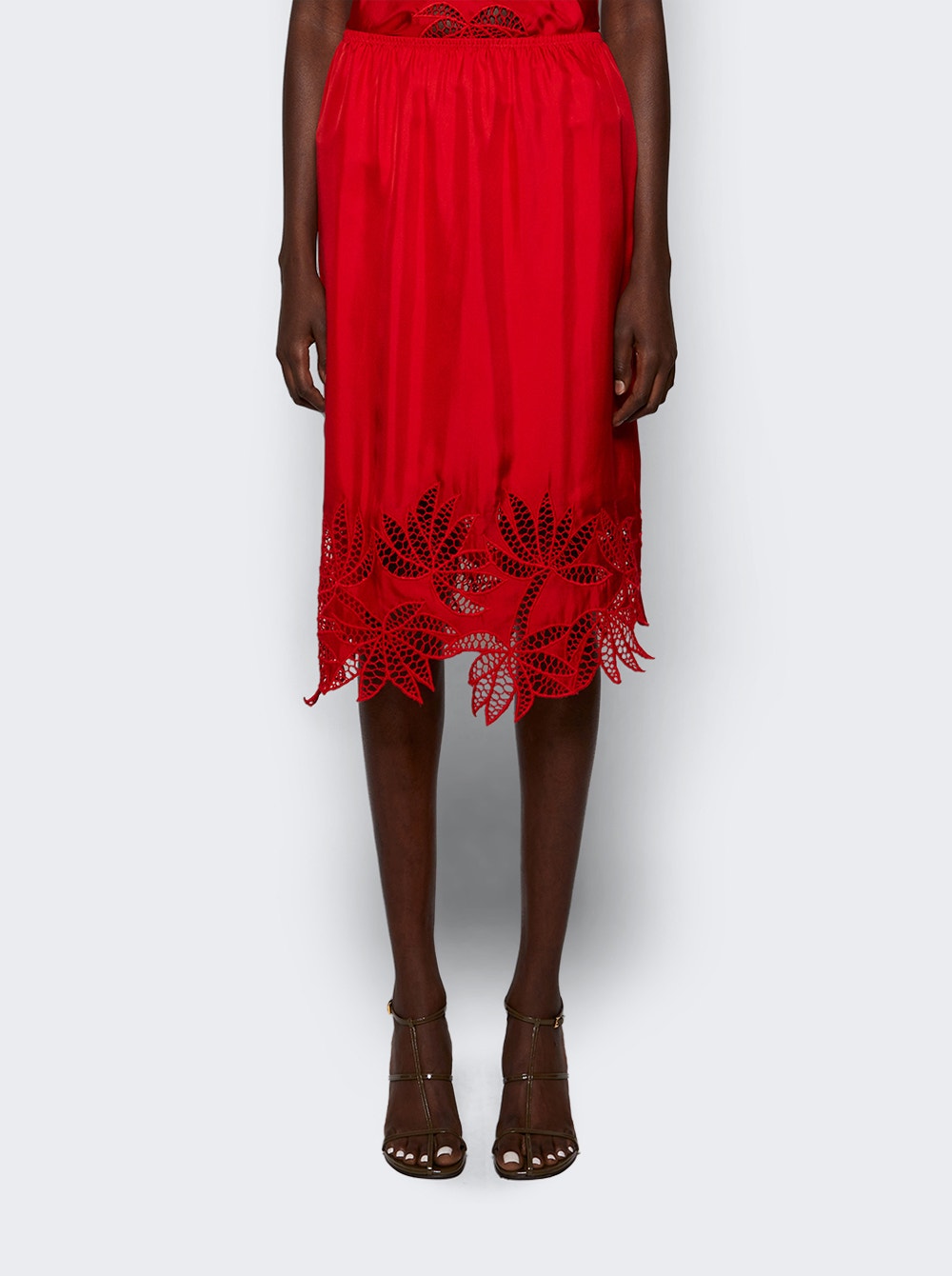 Women | Diotima | Coverley Skirt Poinsettia