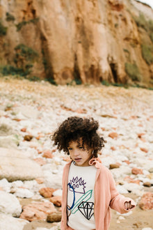 Unisex | Organic Cotton Intarsia-Knit Pullover | Vild Lab No. 12 - Earth Rocks! Print