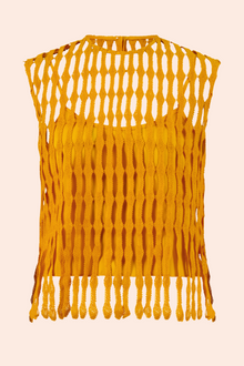 Fringe Lace Top | Mango