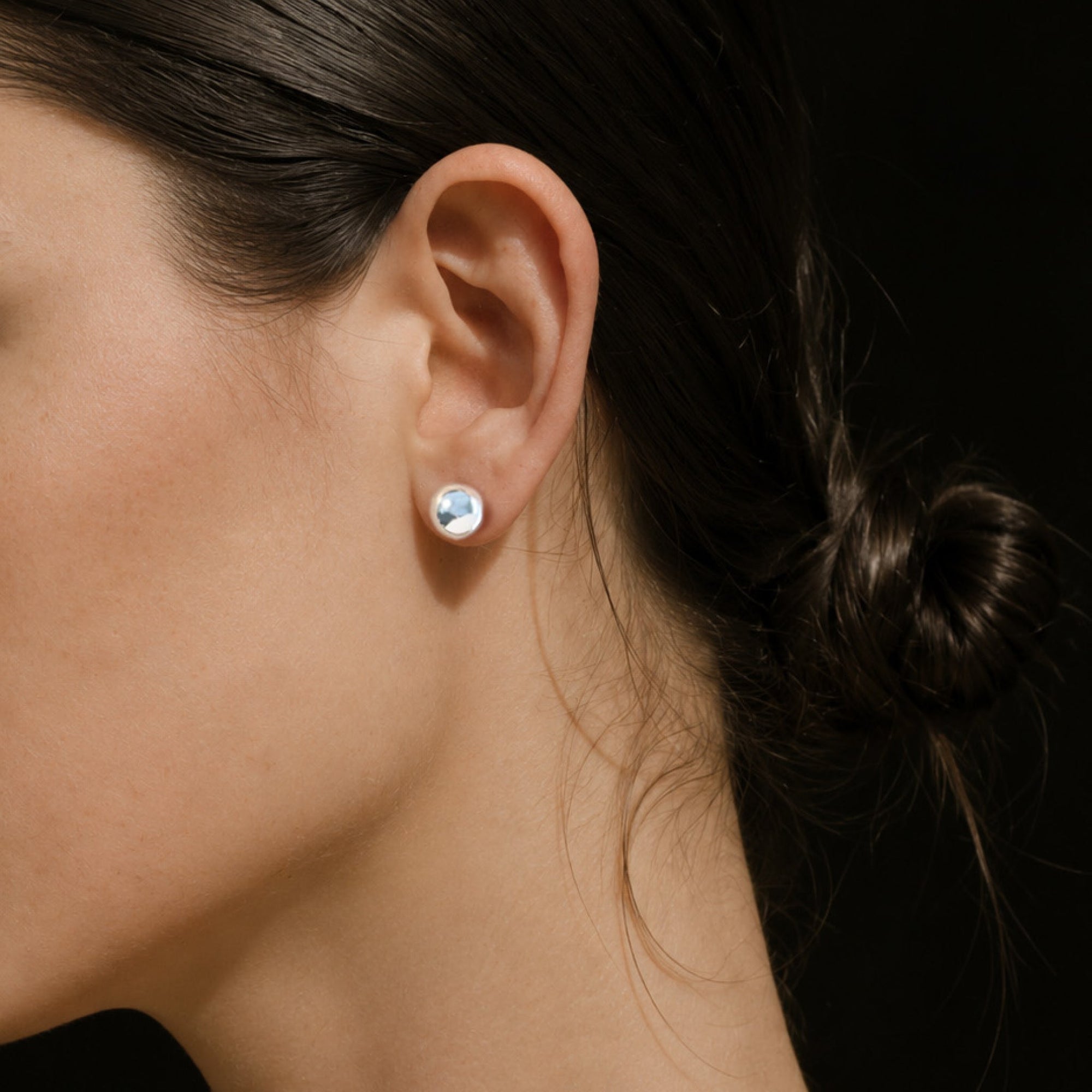 Grand Sphere Earrings | Sterling Silver