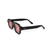 Reverb | Black | Pink Lenses