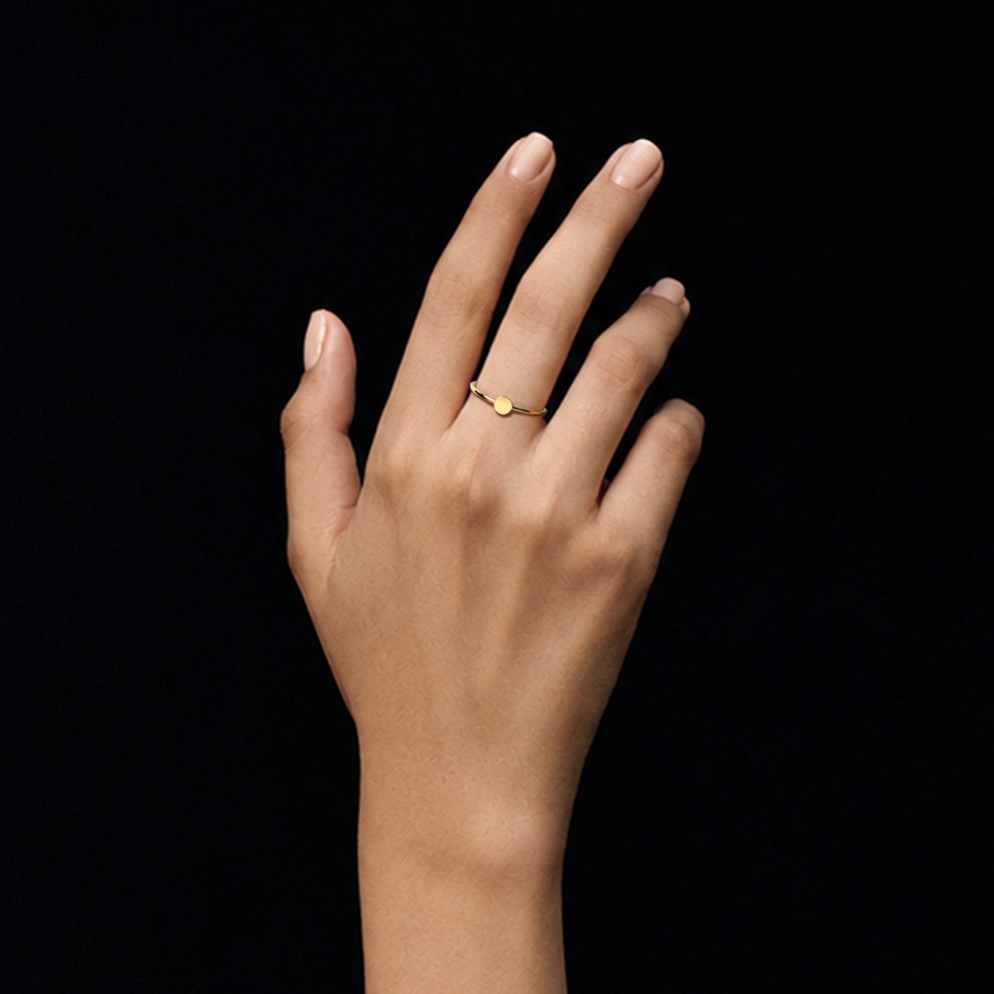 Disk Ring | 14K Gold-Filled