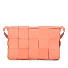 Bottega Veneta | Pre-Owned Nappa Intrecciato Cassette Crossbody | Pink