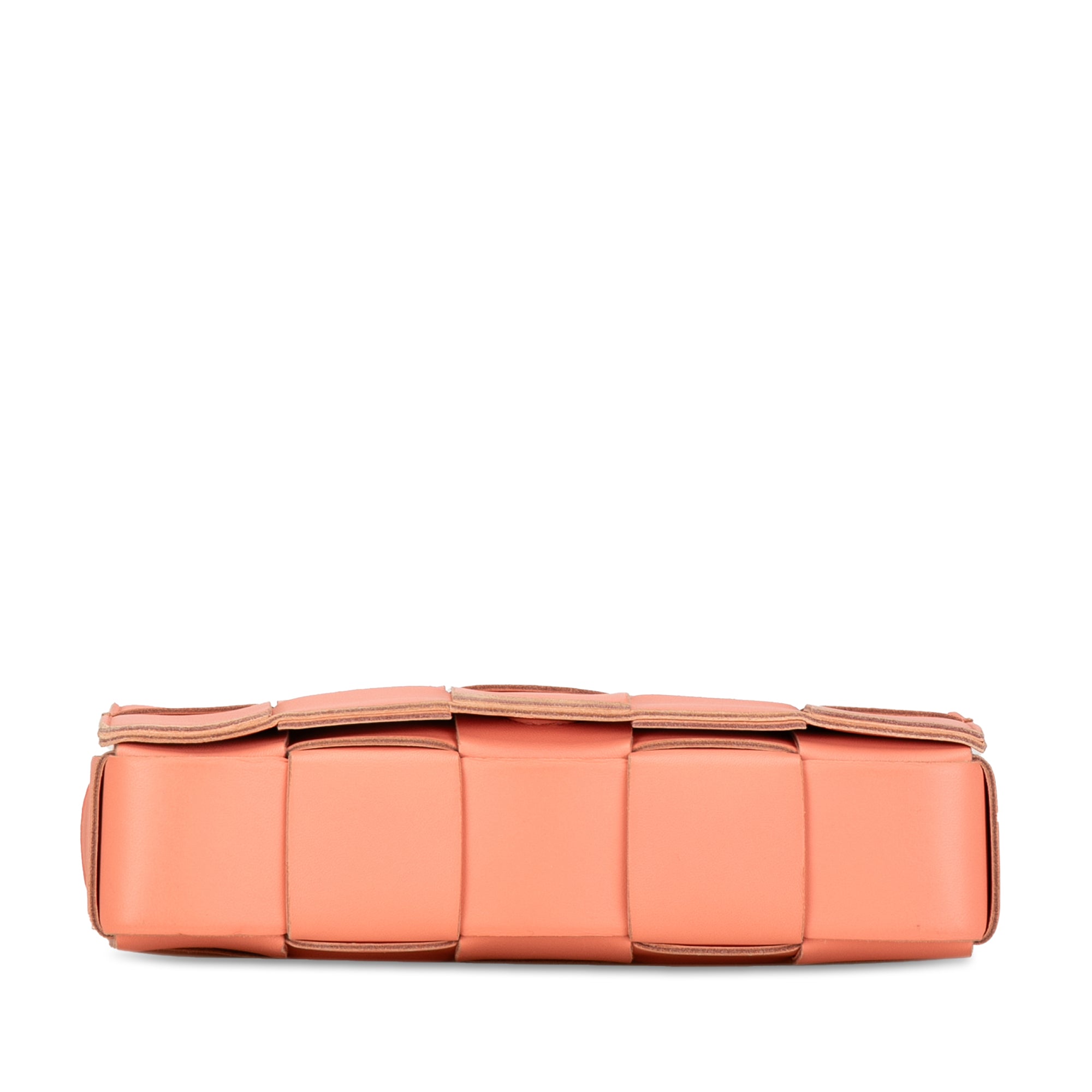 Bottega Veneta | Pre-Owned Nappa Intrecciato Cassette Crossbody | Pink
