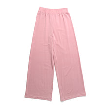 French Terry Wide Leg Pant | Mauve Orchid (Pink)