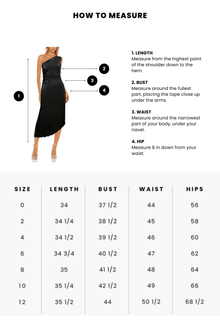 ONE33 SOCIAL | The Alana Black Pleated One-Shoulder Cocktail Dress | Black