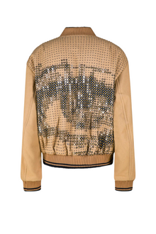 DRIES VAN NOTEN Verso Tris Embellished Bomber Jacket