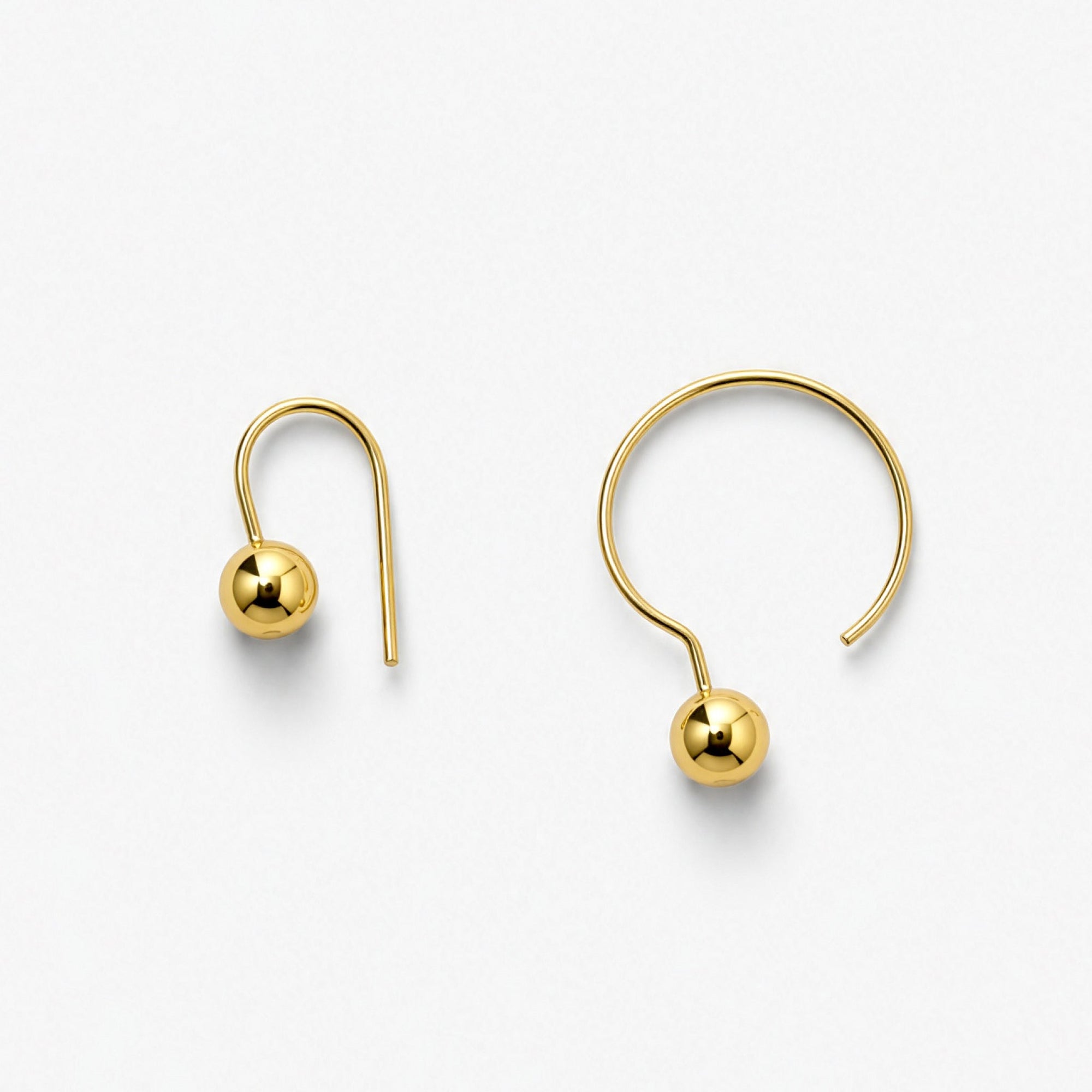 Dou Earrings | 18K Gold Plated on Brass