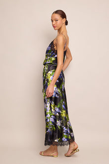 Kaia Slip Skirt | Wisteria Black