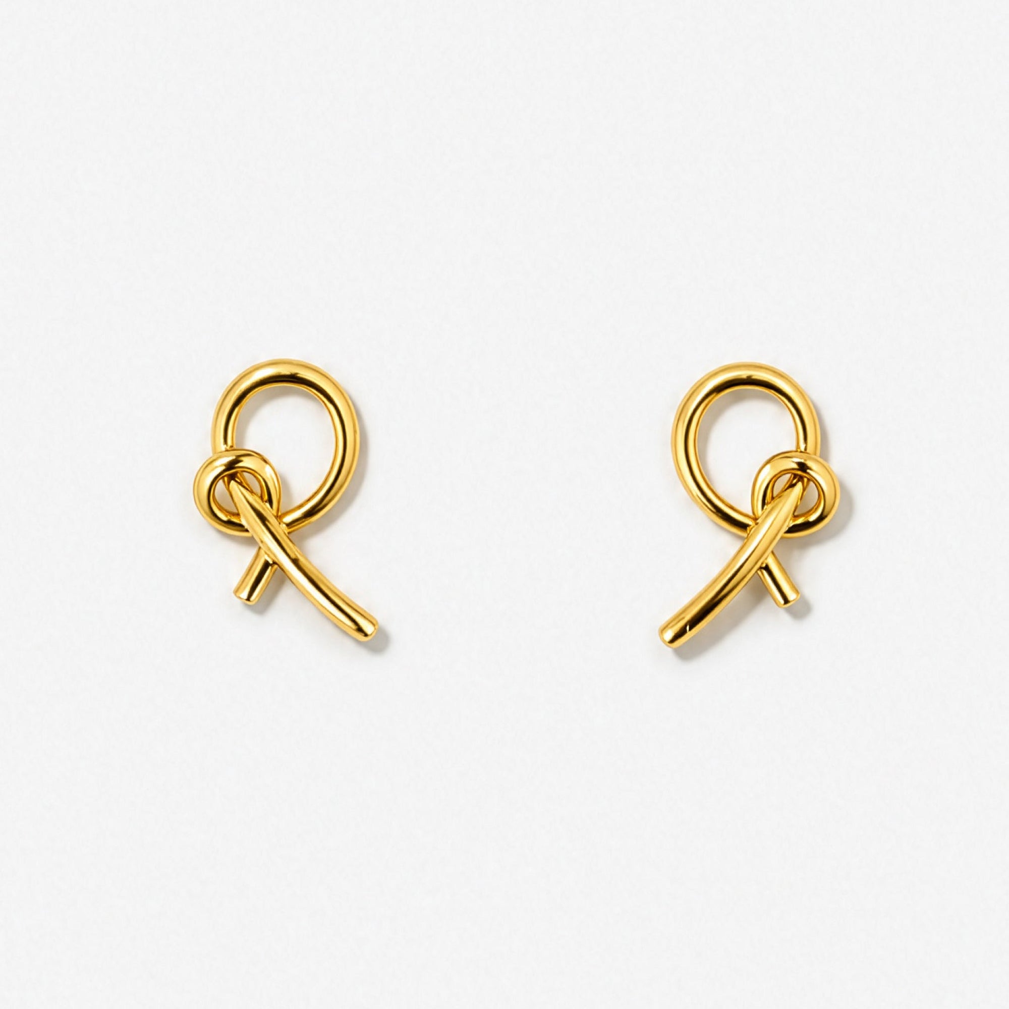 Ojigi Earrings | 18K Gold Plated on Brass