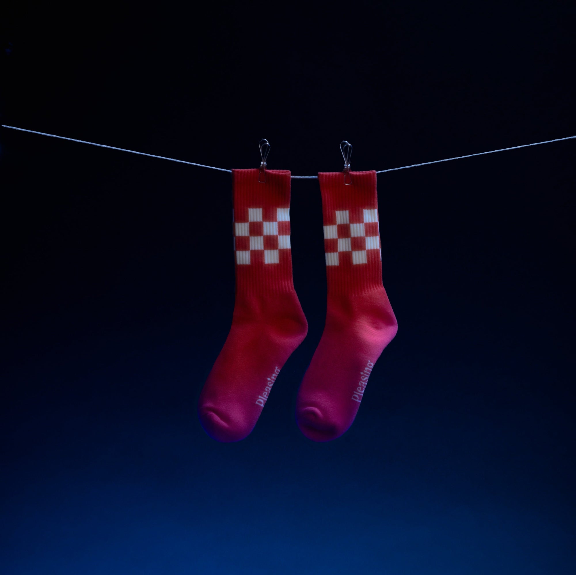 The AstroMilk Man Sock | Red