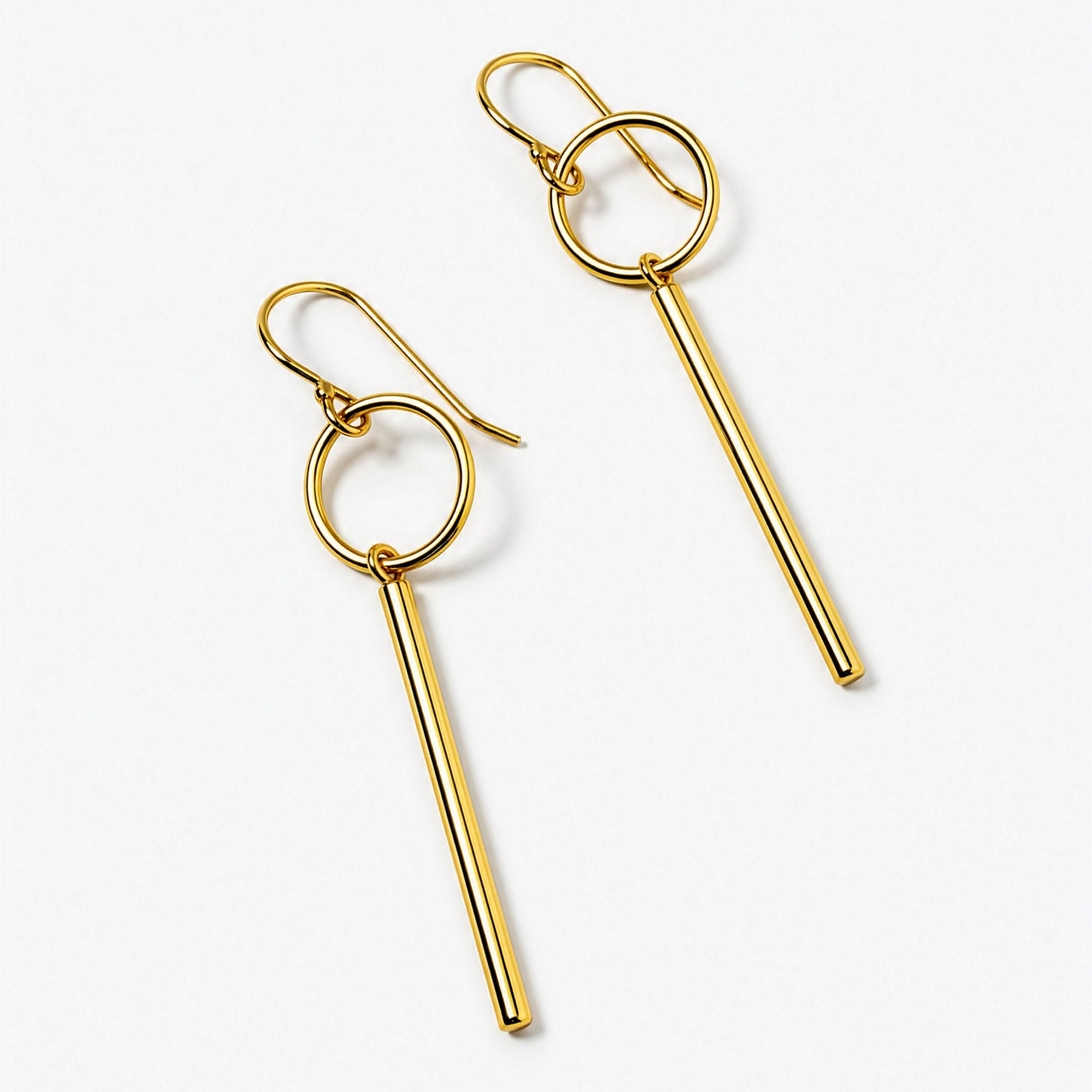 Kagi Earrings | 18K Gold Plated on Brass