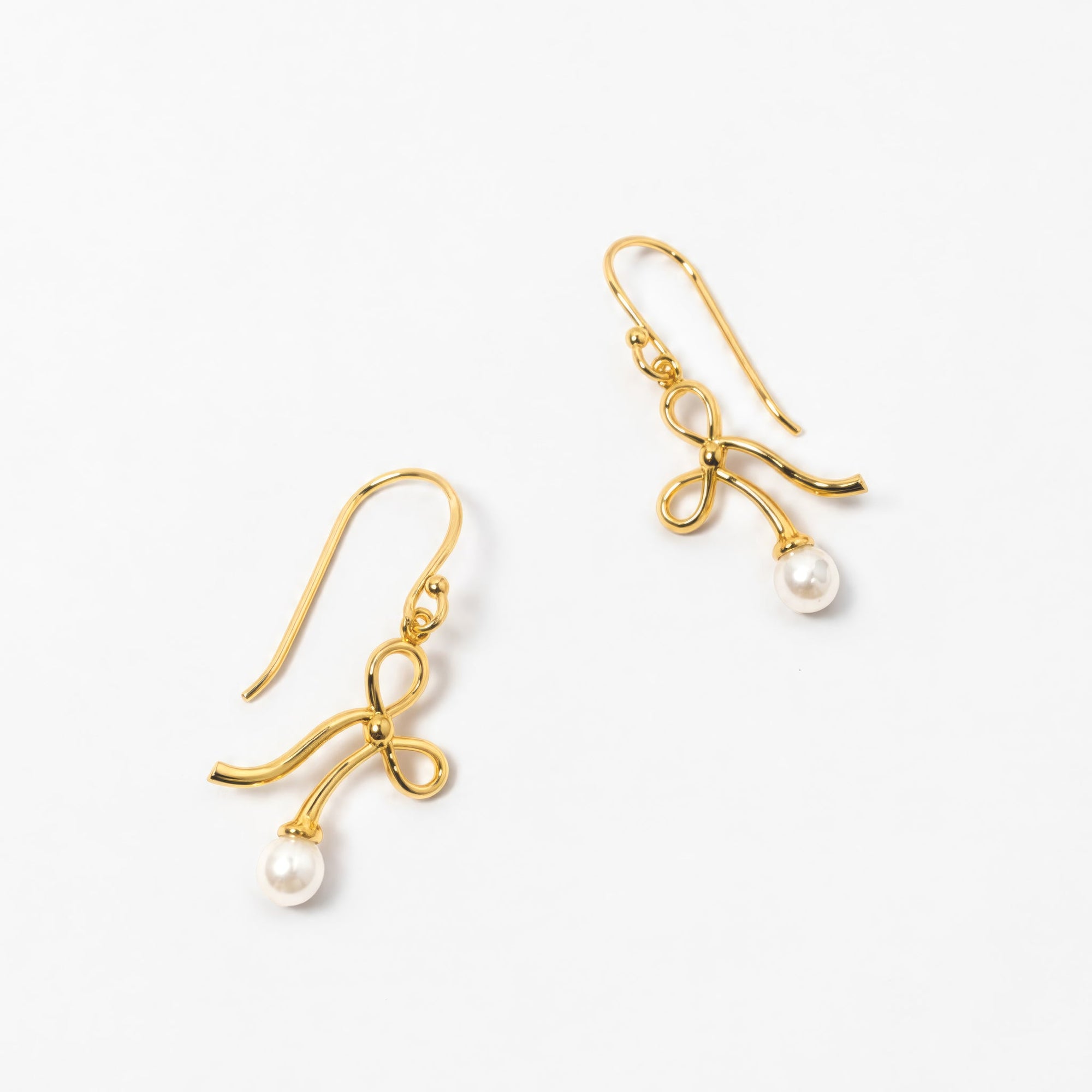 BB Earrings | 18K Gold Plated on Brass | Freshwater Pearl