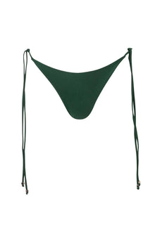 Jelena Bikini Bottom | Obsidian Green