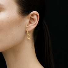 Path Earrings | 18K Gold Plated on Brass