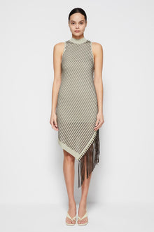 Chelle Pointelle Fringe Dress - SIMKHAI 