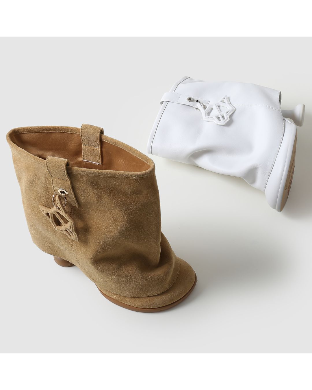 Womens | Bam Leather Boot | White