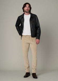 The Brixton Winter Sand Corduroy Trousers in soft fabric, tailored fit – warm and stylish men's trousers for all occasions