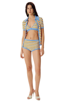 Sarda Knit Top | Cornflower Multi