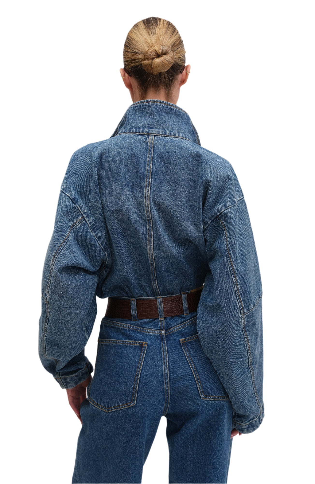 Britta Bodysuit | Lightwash Blue
