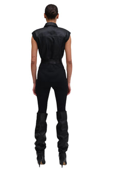 Carlyle Bodysuit | Jet Black