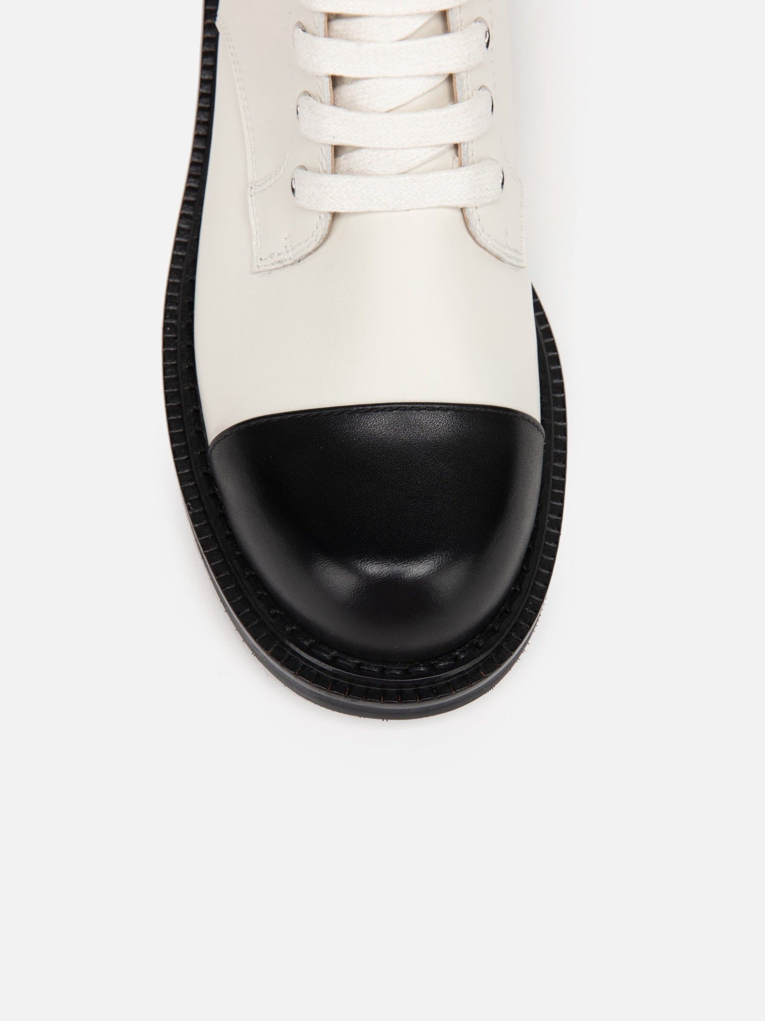 Color-Block Boot | White