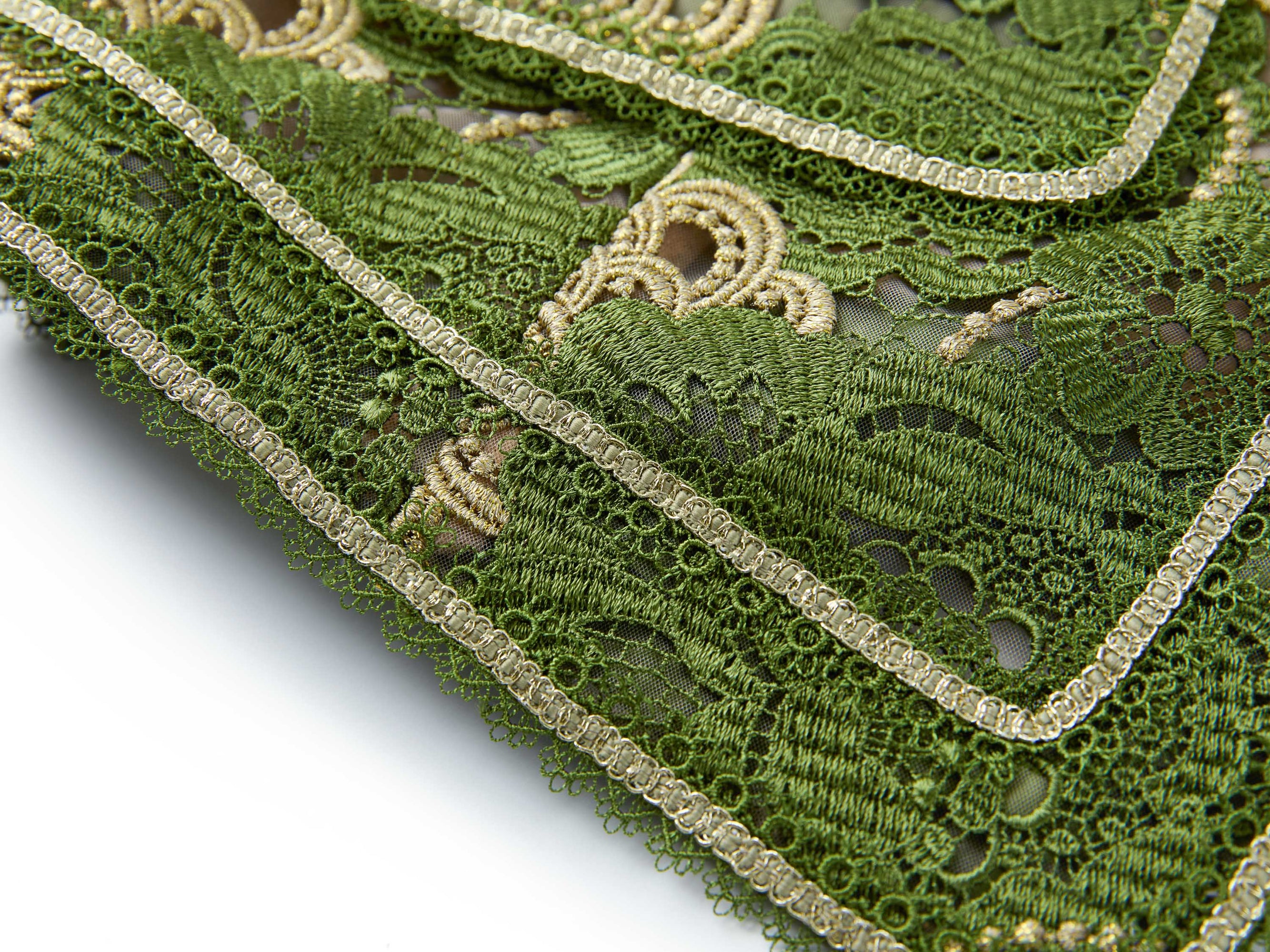 Floral Pattern Jacket | Green