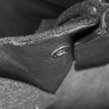 Celine | Pre-Owned Felt and Leather Tie Knot Tote | Gray