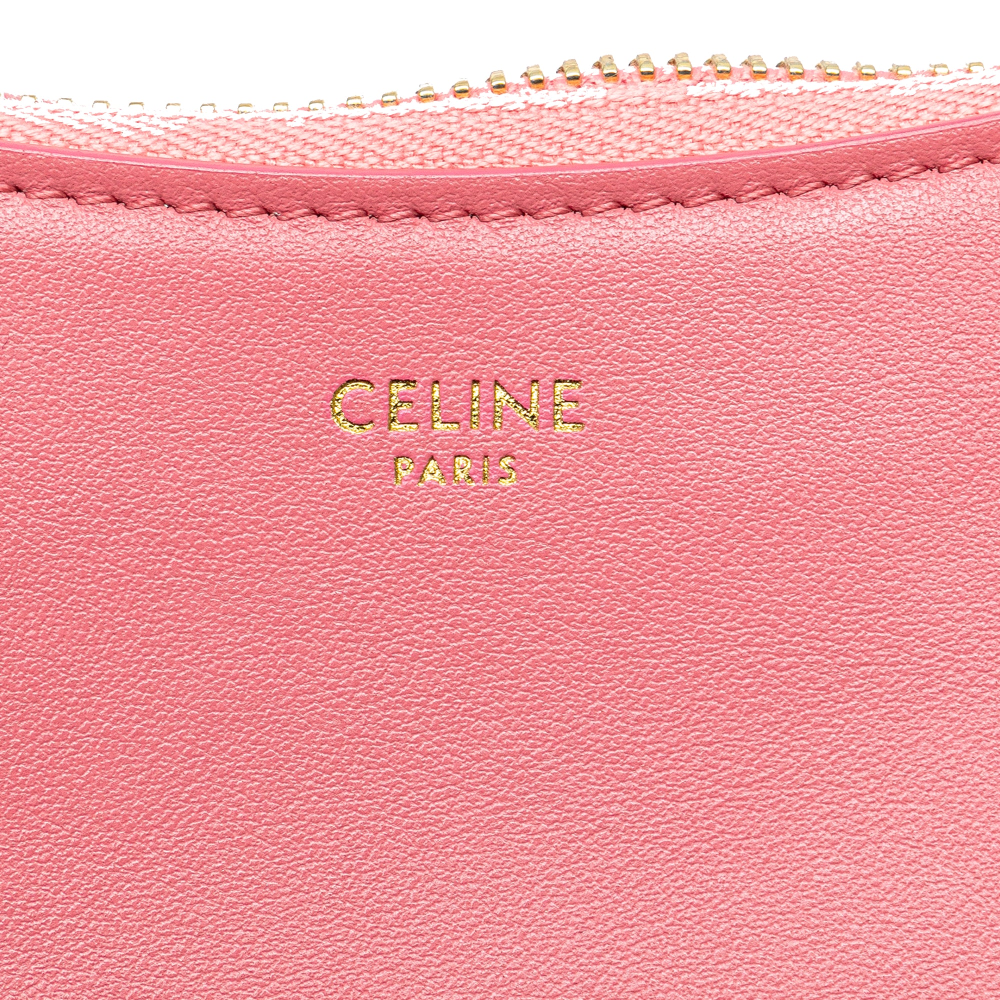 Celine | Pre-Owned Leather Ava Shoulder Bag | Pink