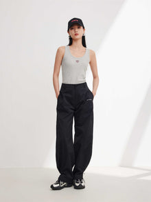 Outdoor Sport Wide-leg Pants | Black
