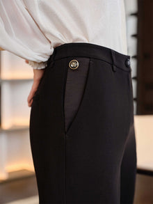 Triacetate Pants | Black