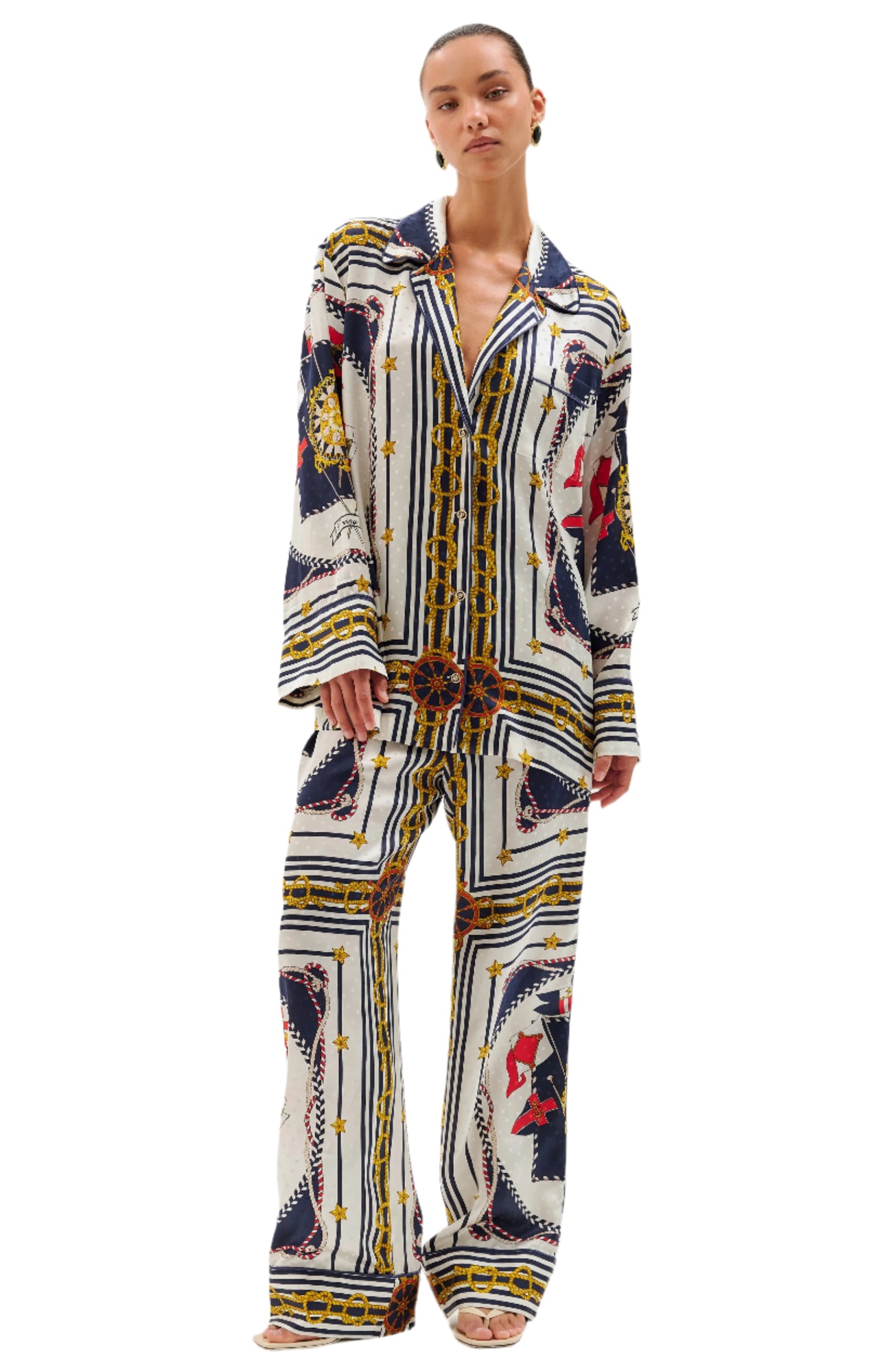 Dora Pants | Multi Scarf