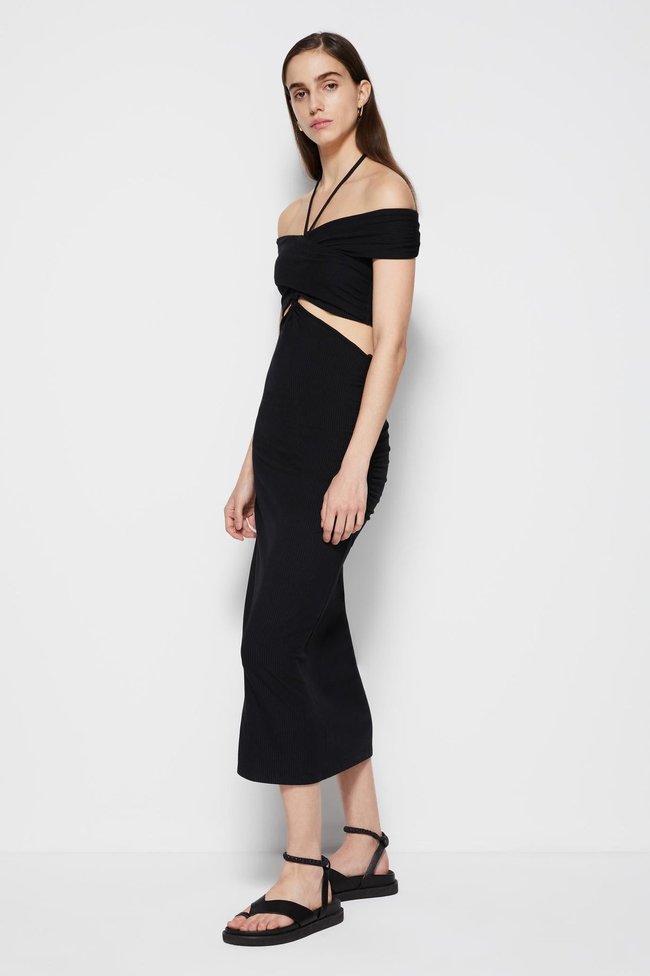 Akane Shaping Halter Dress - SIMKHAI 