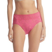 Signature Lace French Brief | Vivid Coral