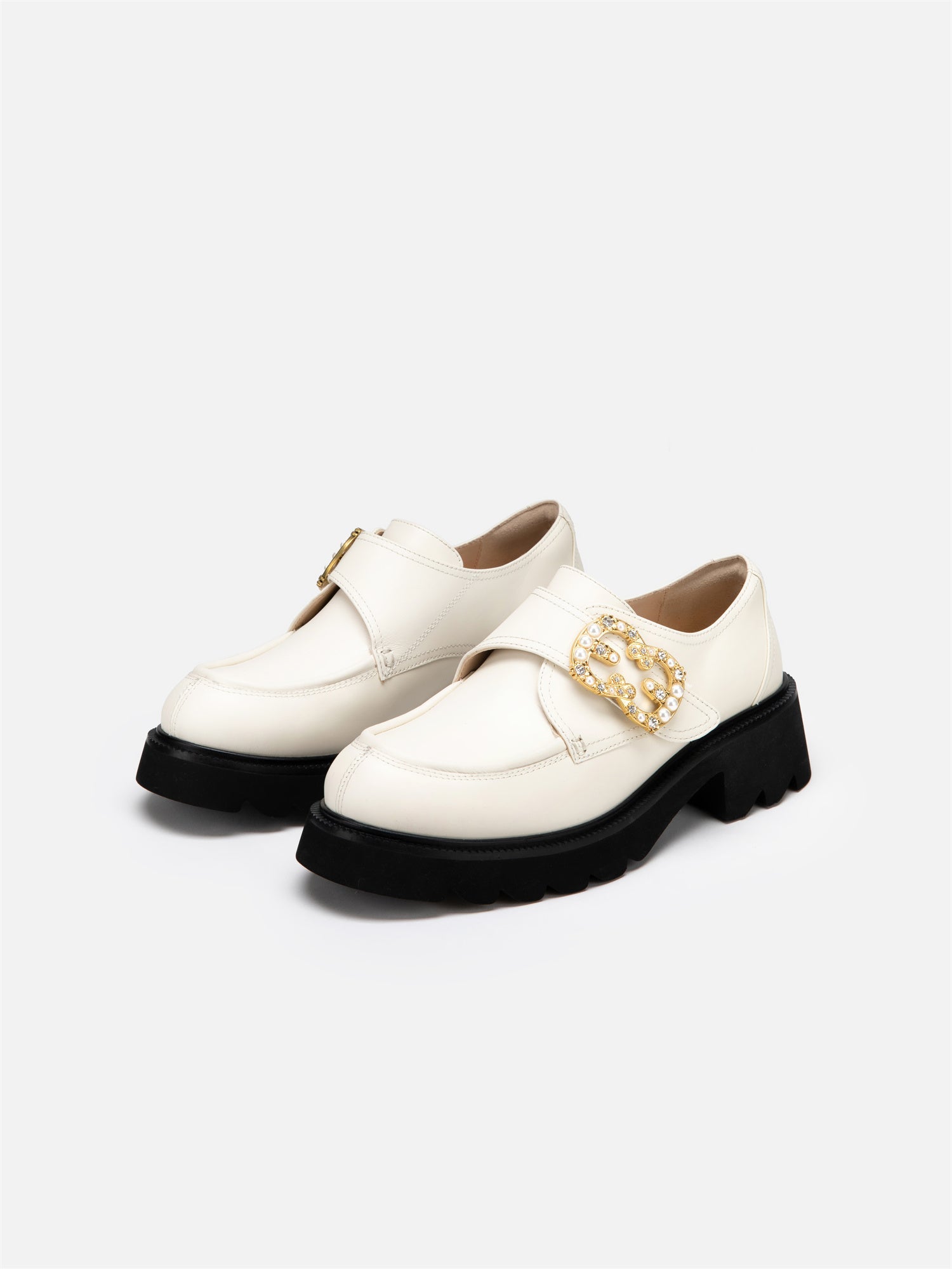 Leather Shoe | White