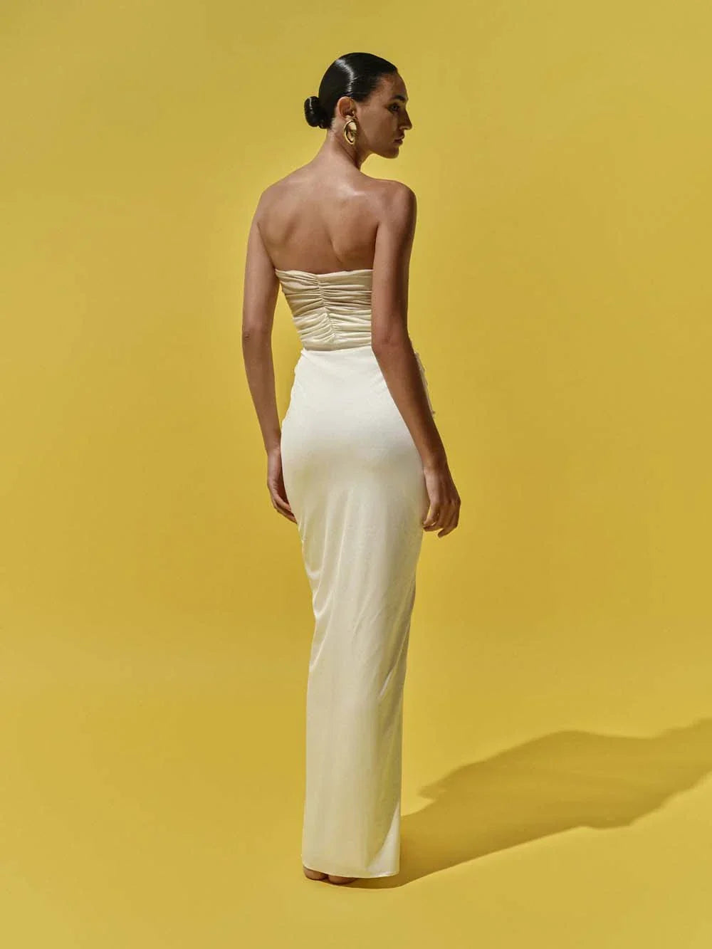 Giselle Maxi Dress | Marble Ivory