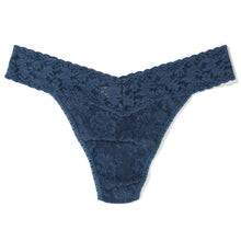 Signature Lace Original Rise Thong | Deep Waters (Blue)