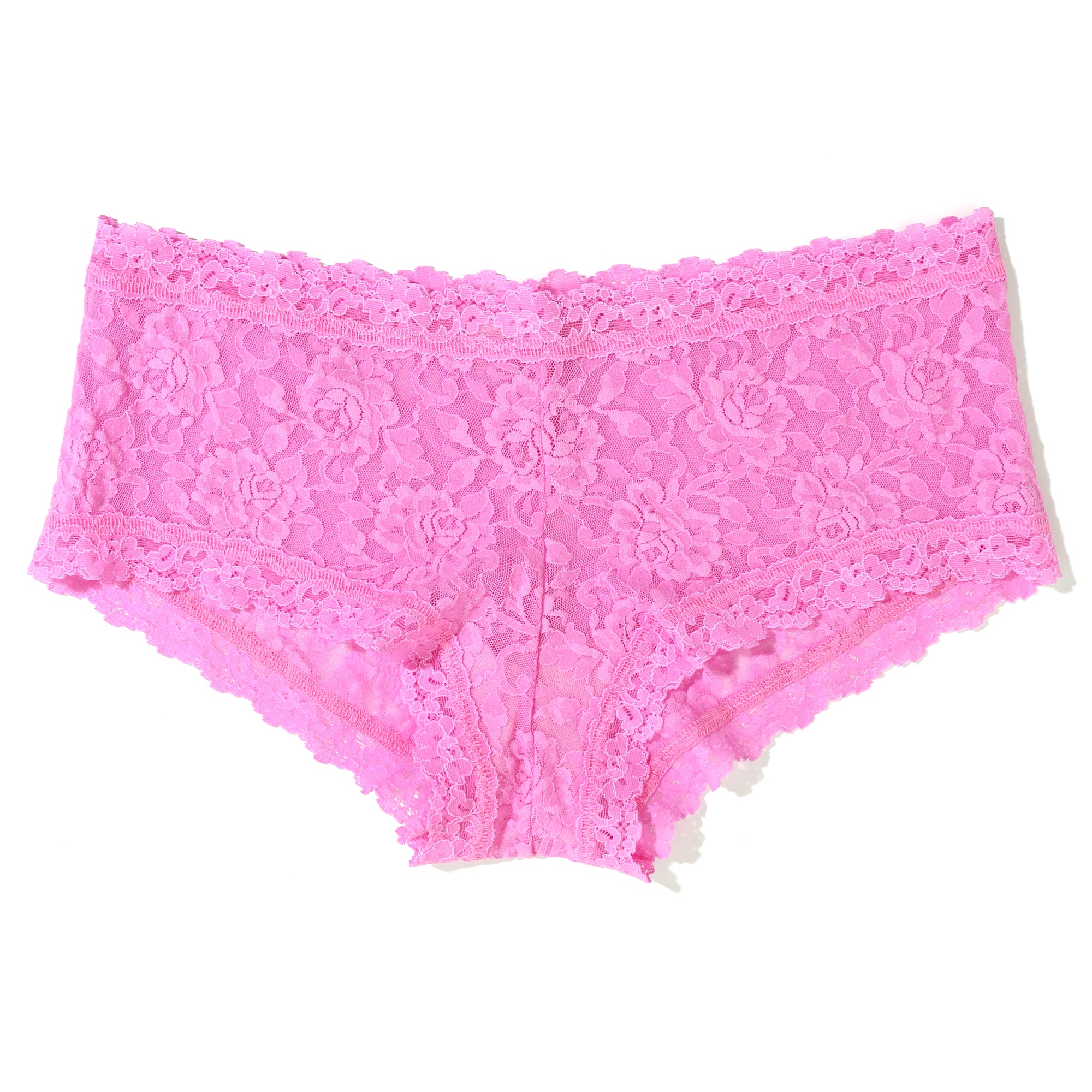 Signature Lace Boyshort | Drifting Horizon (Pink)