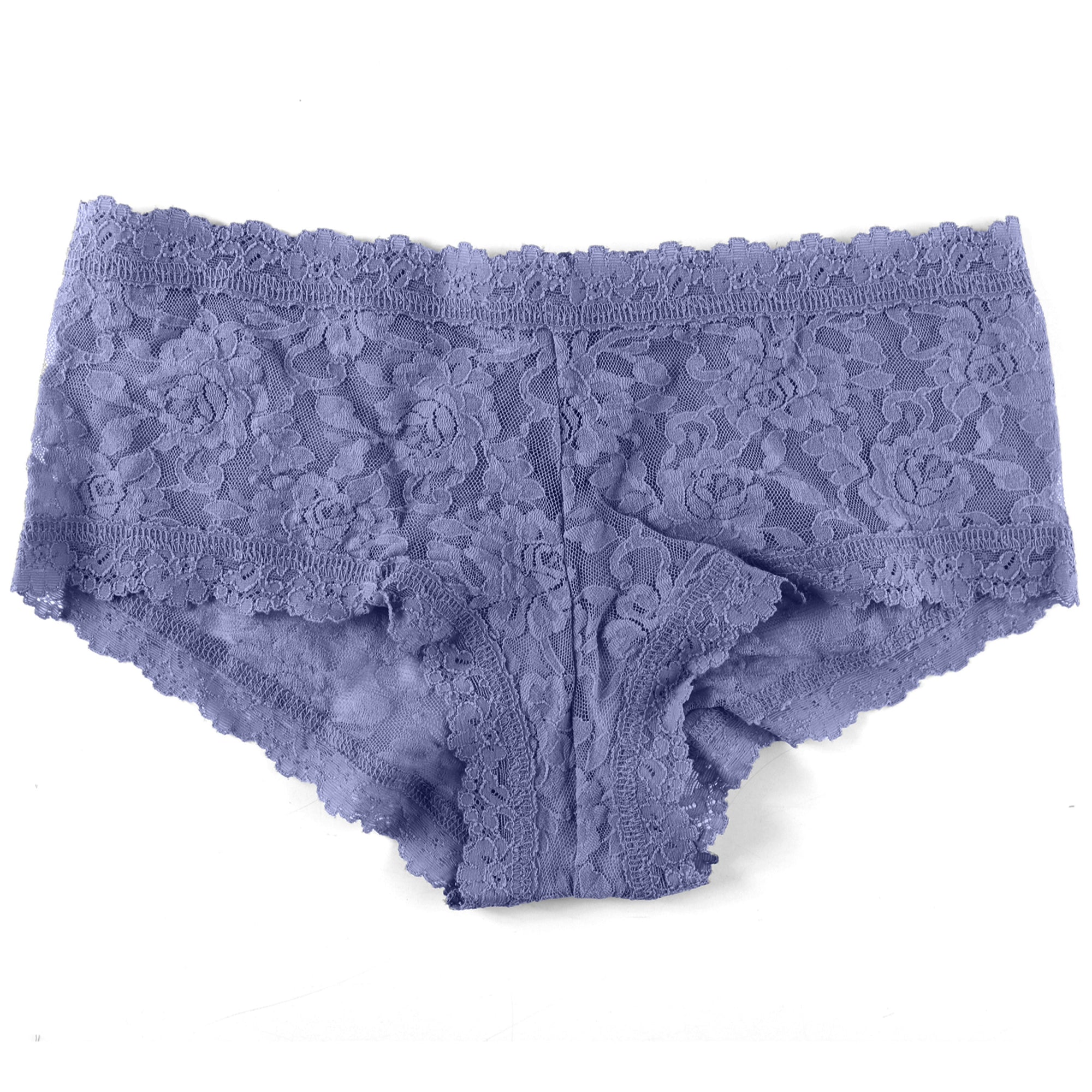 Signature Lace Boyshort | Chambray