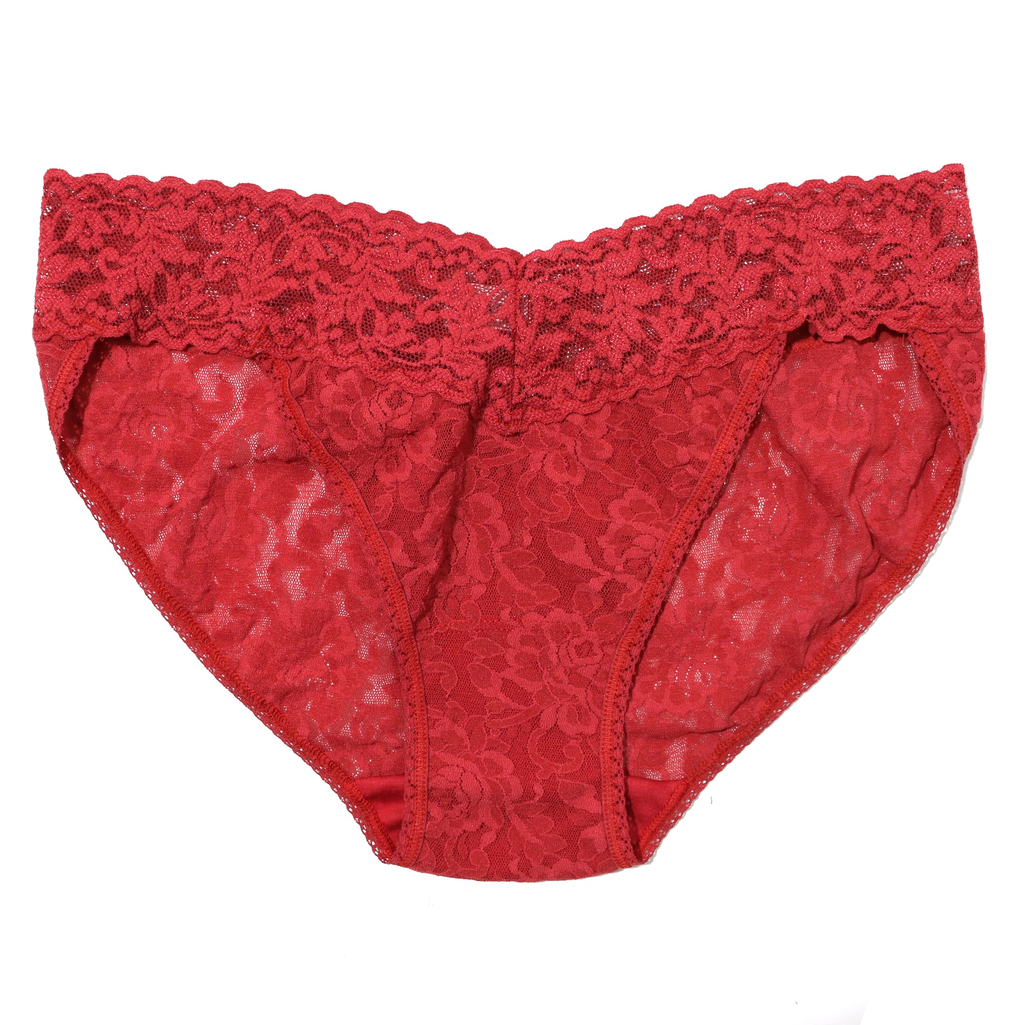 Signature Lace V-Kini | Burnt Sienna (Red)