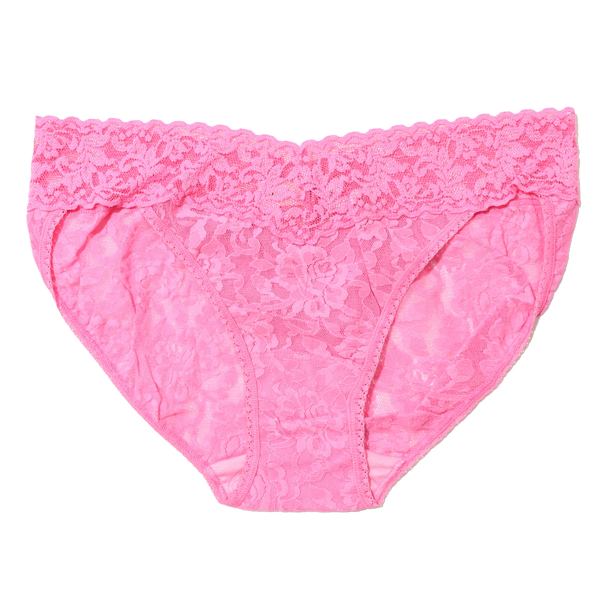 Signature Lace V-Kini | Taffy (Pink)